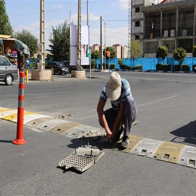 ۹۳۰ ردیف سرعتگیر در سطح شهر پردیس نصب شد