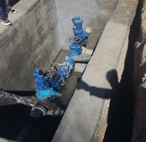 فشار شکن خیابان مصیب در سیاهبند بومهن نصب شد