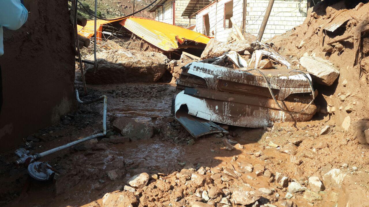 ۵ میلیارد تومان؛ پیش‌بینی خسارت اولیه سیل به روستاهای «انزها» و «آتشان»/ گرفتاری ۲۰ خودرو و تخریب کامل ۵ خانه/ تلاش برای وصل آب و گاز