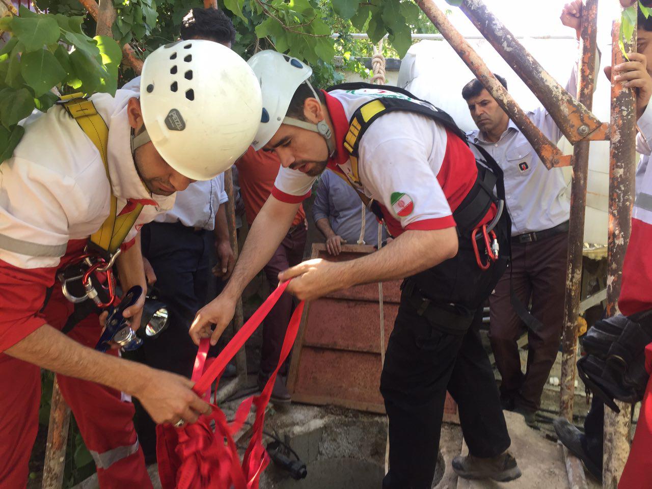 سقوط مرگبار در یکی از ویلاهای روستای زان دماوند+ تصاویر