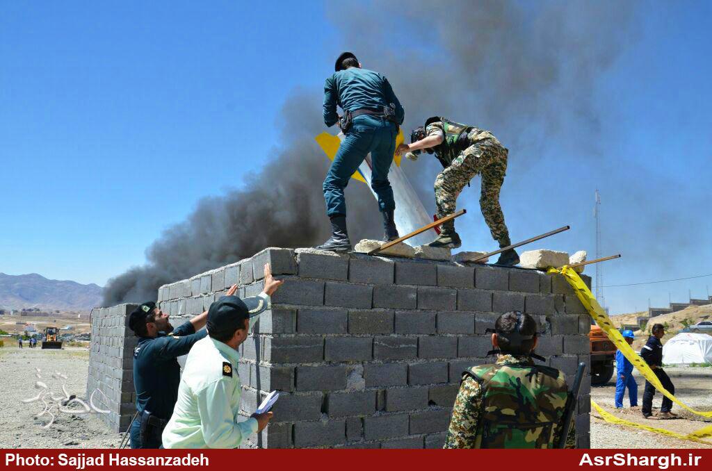 محک آمادگی و توان نیروهای ستاد مدیریت بحران در دماوند + گزارش تصویری