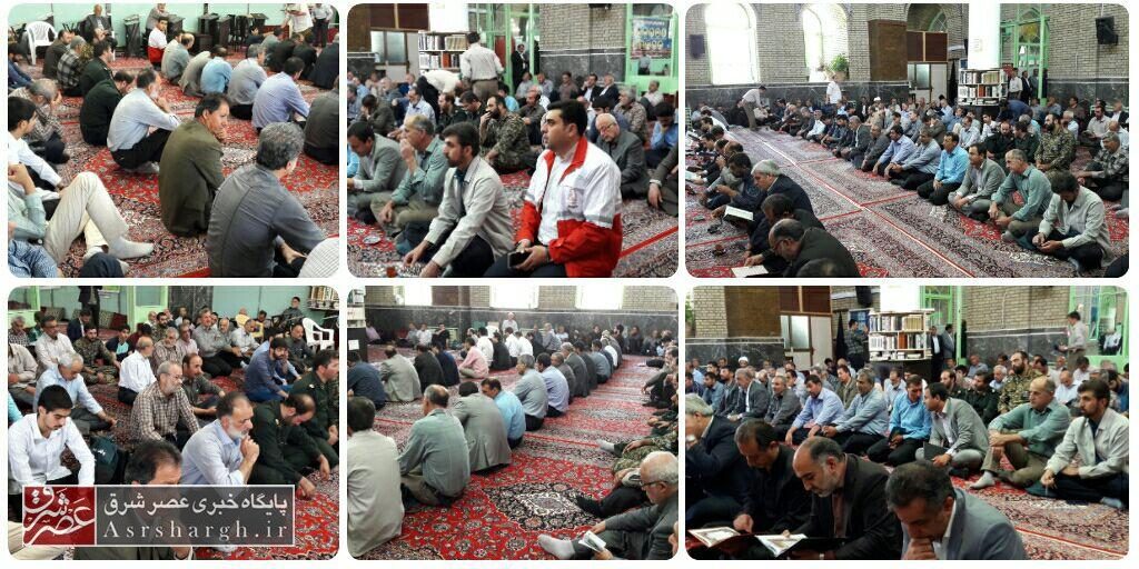 برگزاری آیین گرامیداشت شهید «محسن حججی» در دماوند/ فتاح‌دماوندی: حججی شهید خودساخته بود+ تصاویر