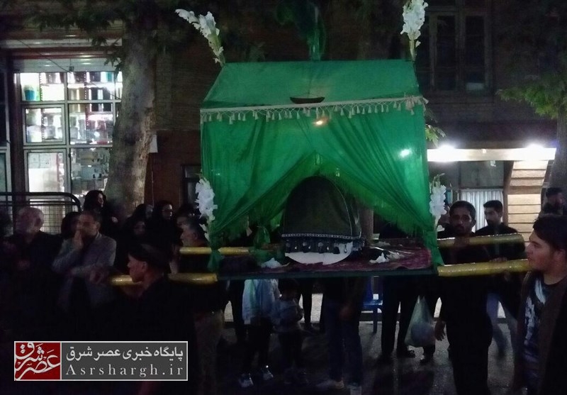 حرکت نمادین کاروان اسرای کربلا در شهرستان دماوند+ تصاویر