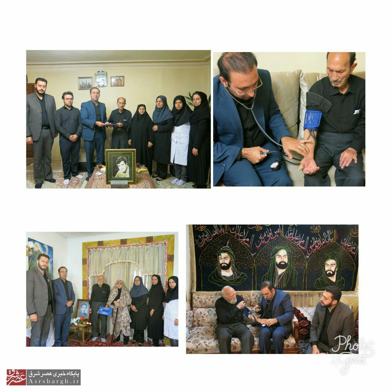 ویزیت رایگان خانوادههای معظم شهدا در رودهن/ ثبتنام ۹۰ درصد سالمندان دماوندی در سامانه «سلامت سالمندان» تا یکسال آینده