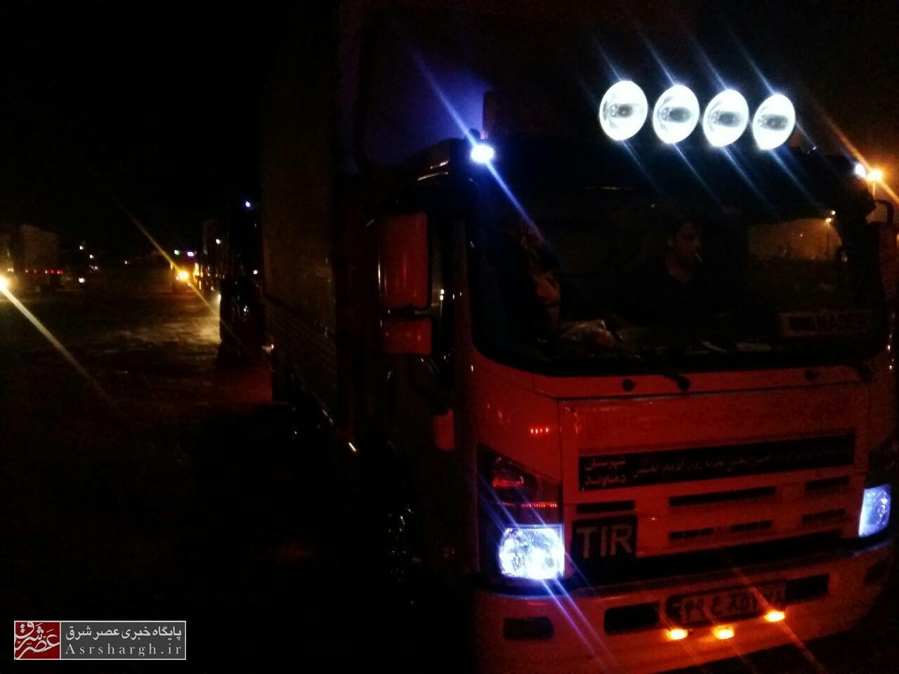 مجوز ورود کاروان تدارکات موکب شهرستان دماوند به عراق صادر شد