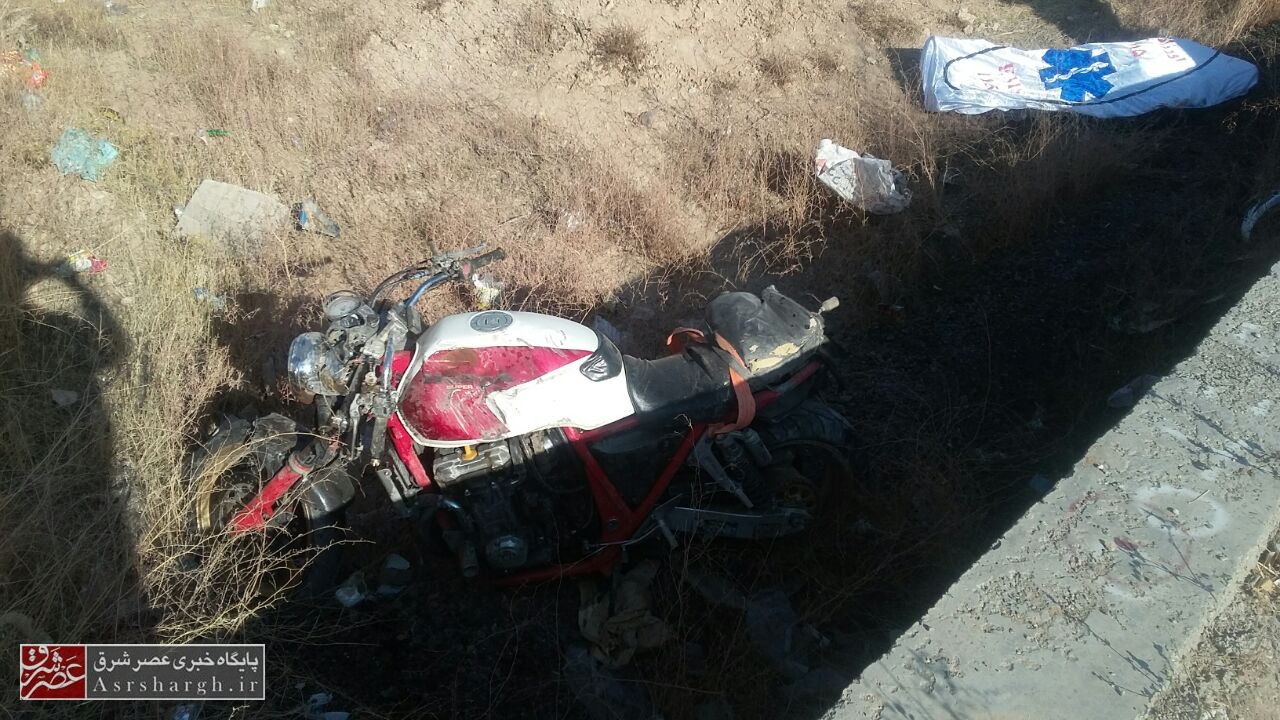 فوت راکب جوان موتورسیکلت در محور دماوند – فیروزکوه