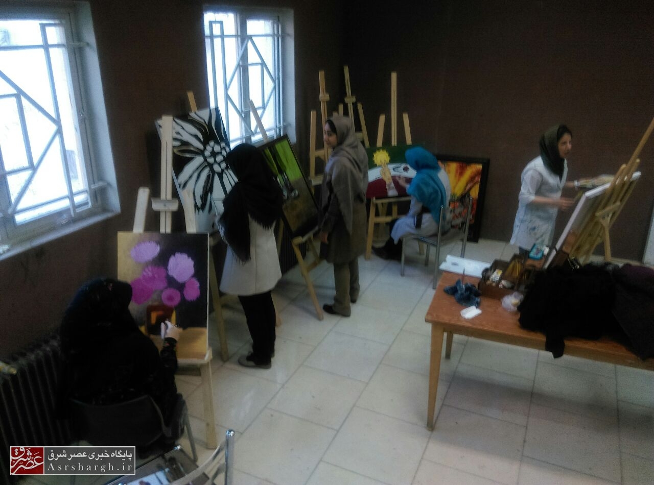 برگزاری کارگاه آموزشی انجمن هنرهای تجسمی در دماوند