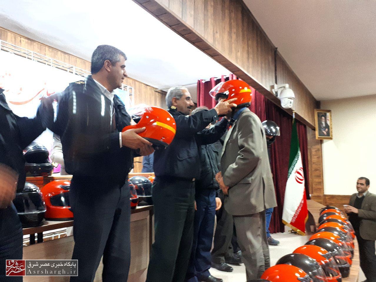 برگزاری همایش ارتقای ایمنی راکبان موتور سیکلت در دماوند/ محبی: ۲۳ درصد جانباختگان جاده‌های شرق تهران راکبان موتورسیکلت هستند+ تصاویر