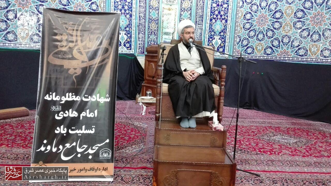 مراسم سالروز شهادت امام هادی (ع) در دماوند برگزار شد/ فتاحدماوندی: سفارش امام هادی (ع) عمل به قرآن کریم است+ تصاویر