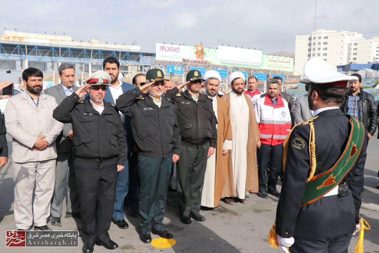 بازدید جانشین کل ناجا از محورهای شرق استان تهران+ تصاویر