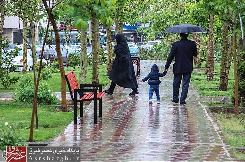 آغاز بارش باران به صورت پراکنده از پنج‌شنبه در دماوند/ دمای دماوند در روز جمعه کاهش می‌یابد