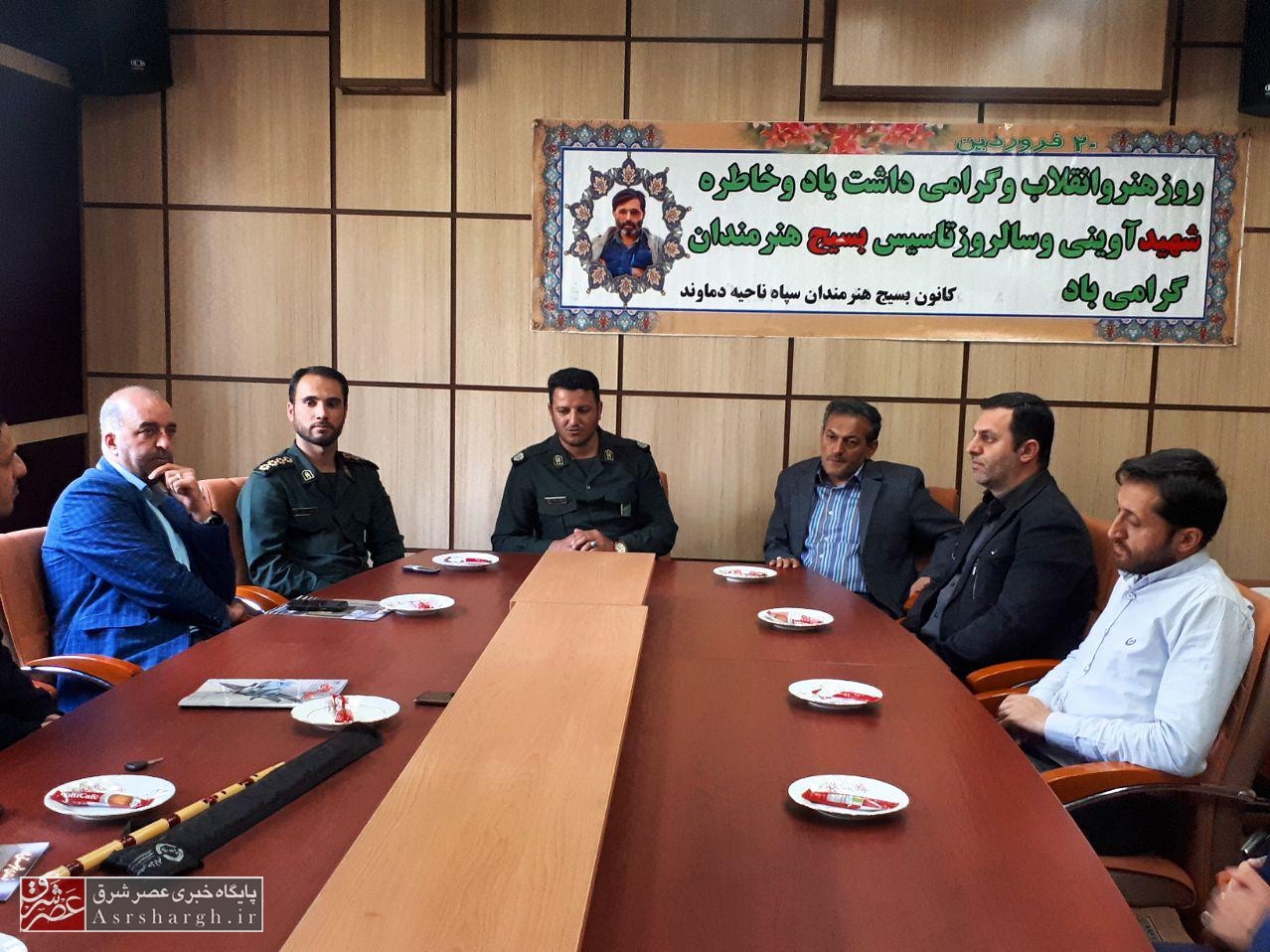 هنرمندان دماوندی برای حمایت از کالای ایرانی ورود پیدا کنند/ هنر ضامن ماندگاری آثار است