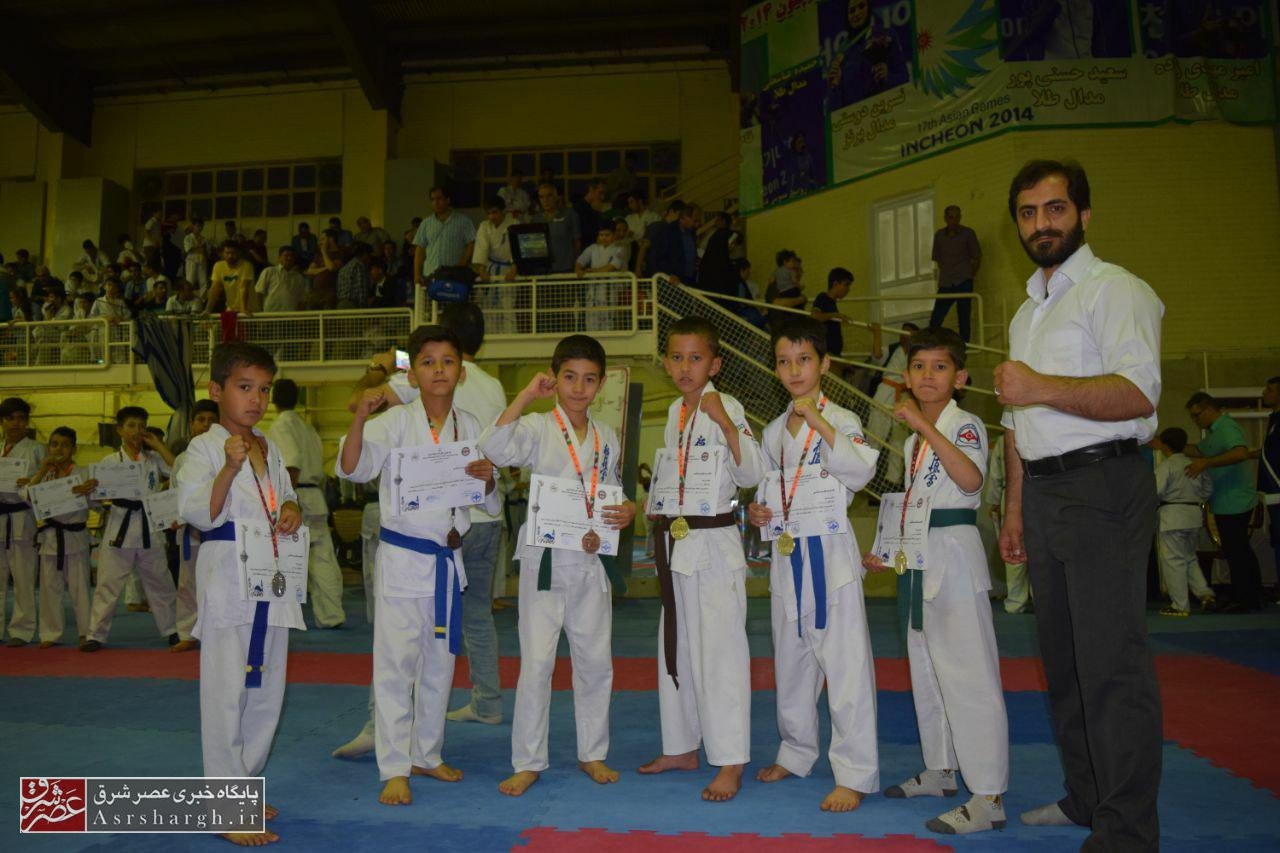 درخشش کاراته‌کاهای دماوندی با ۹ نشان رنگین در استان تهران+ تصاویر