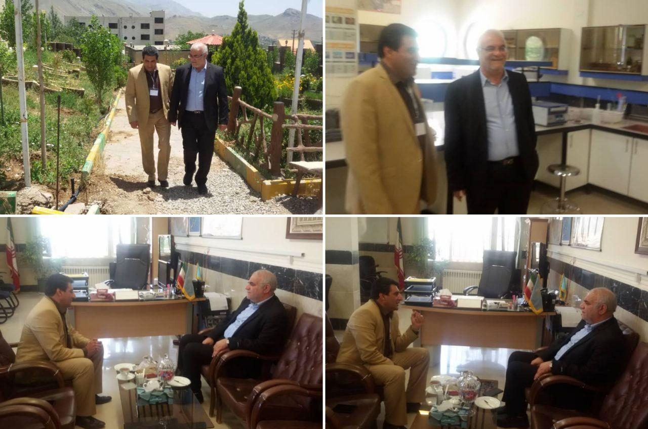 بازدید سرزده رئیس دانشگاه پیام نور از مرکز پیام نور دماوند+ تصاویر