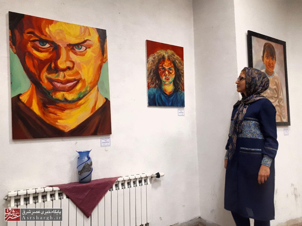 نمایشگاه نقاشی شیخعلیان در دماوند گشایش یافت+ تصاویر