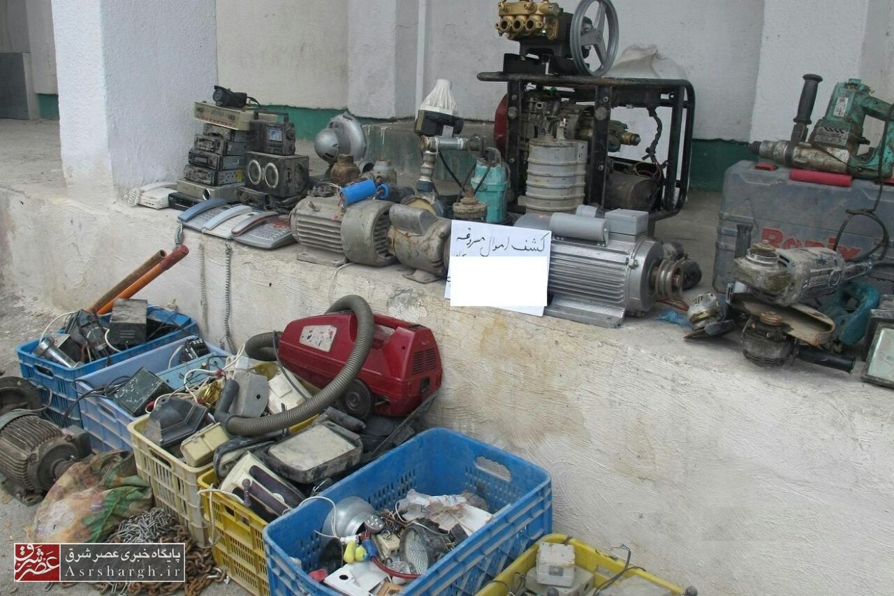 دستگیری سارق اماکن خصوصی با ۱۱ فقره سرقت در دماوند