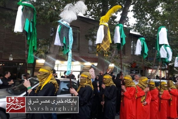 خیمه‌های نمادین اسرای کربلا در دماوند به آتش کشیده شد+ تصاویر