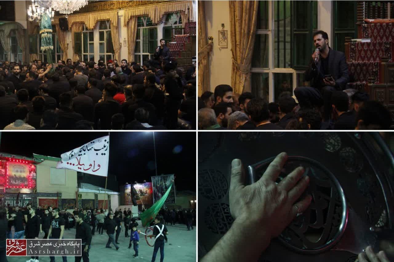 عزاداری عاشقان حضرت اباعبدالله (ع) در محله درویش دماوند/ علم محله درویش؛ شاخص‌ترین نماد تاسوعای حسینی در دماوند+ تصاویر