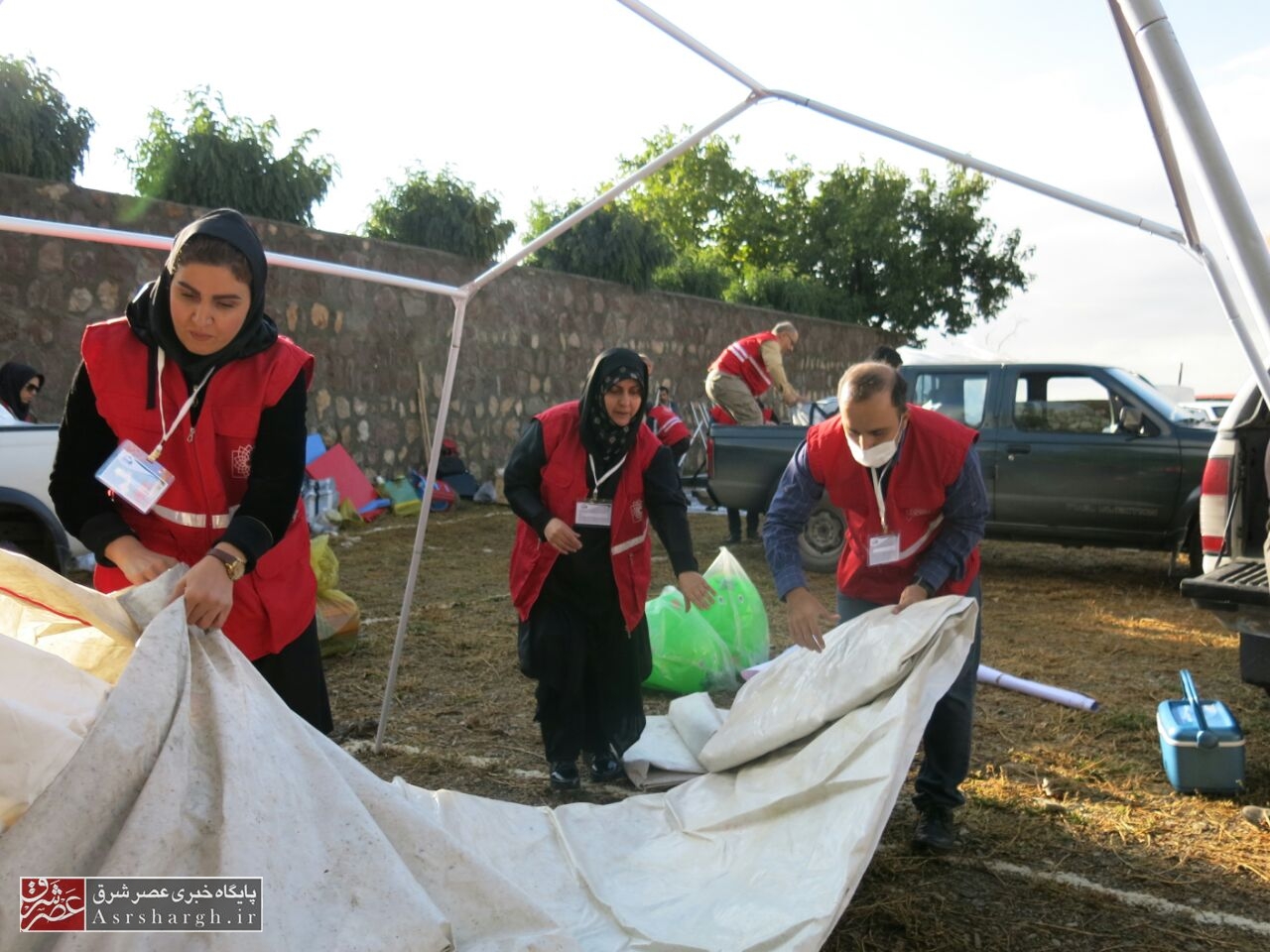 اجرای مانور عملیاتی پاسخ نظام سلامت به حوادث و بلایا در دماوند+ تصاویر