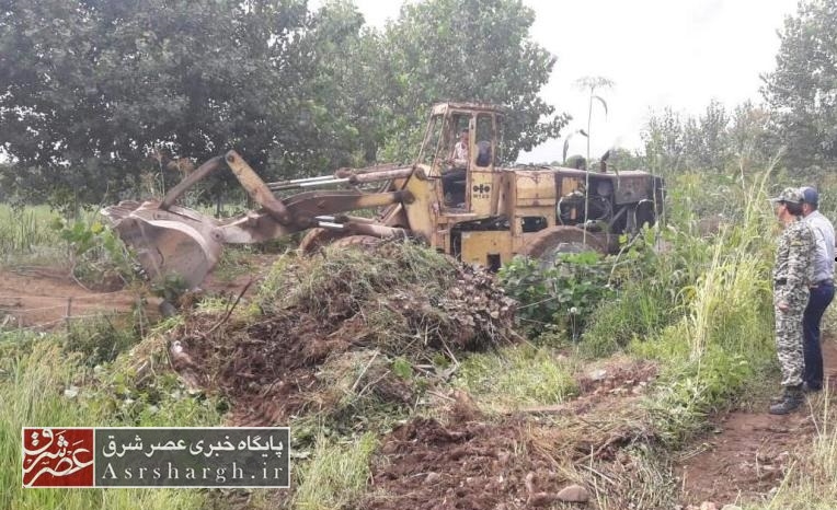 ۱۷ هزار متر از اراضی ملی دماوند رفع تصرف شد