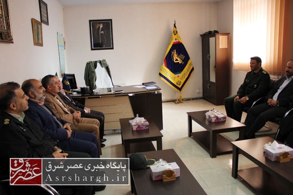 دیدار اعضای شورای تأمین شهرستان با فرمانده سپاه ناحیه دماوند+ تصاویر