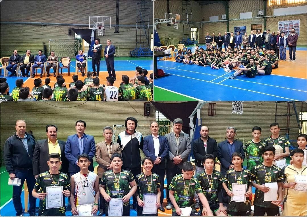 برگزاری مسابقات مینی والیبال در دماوند/ تیم «ولی‌عصر» مقام نخست را کسب کرد+ تصاویر