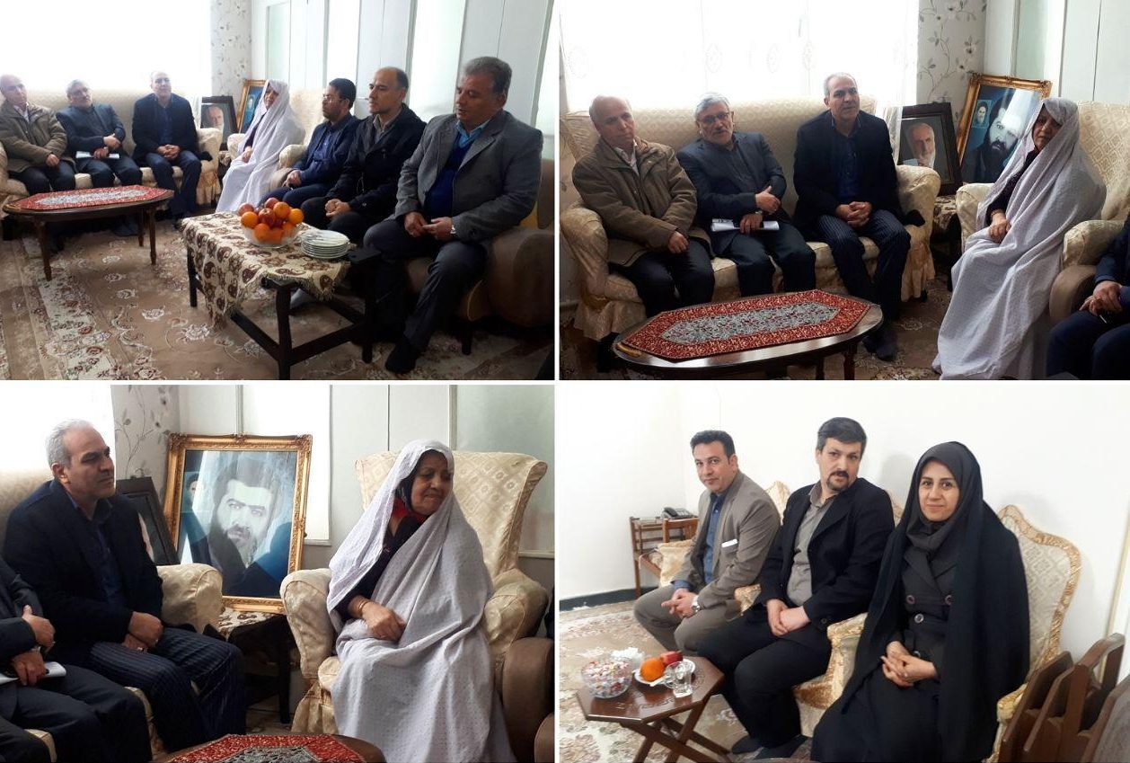 دیدار رئیس سازمان برنامه‌ریزی تهران با خانواده معظم شهید «کریمایی» در دماوند+ تصاویر