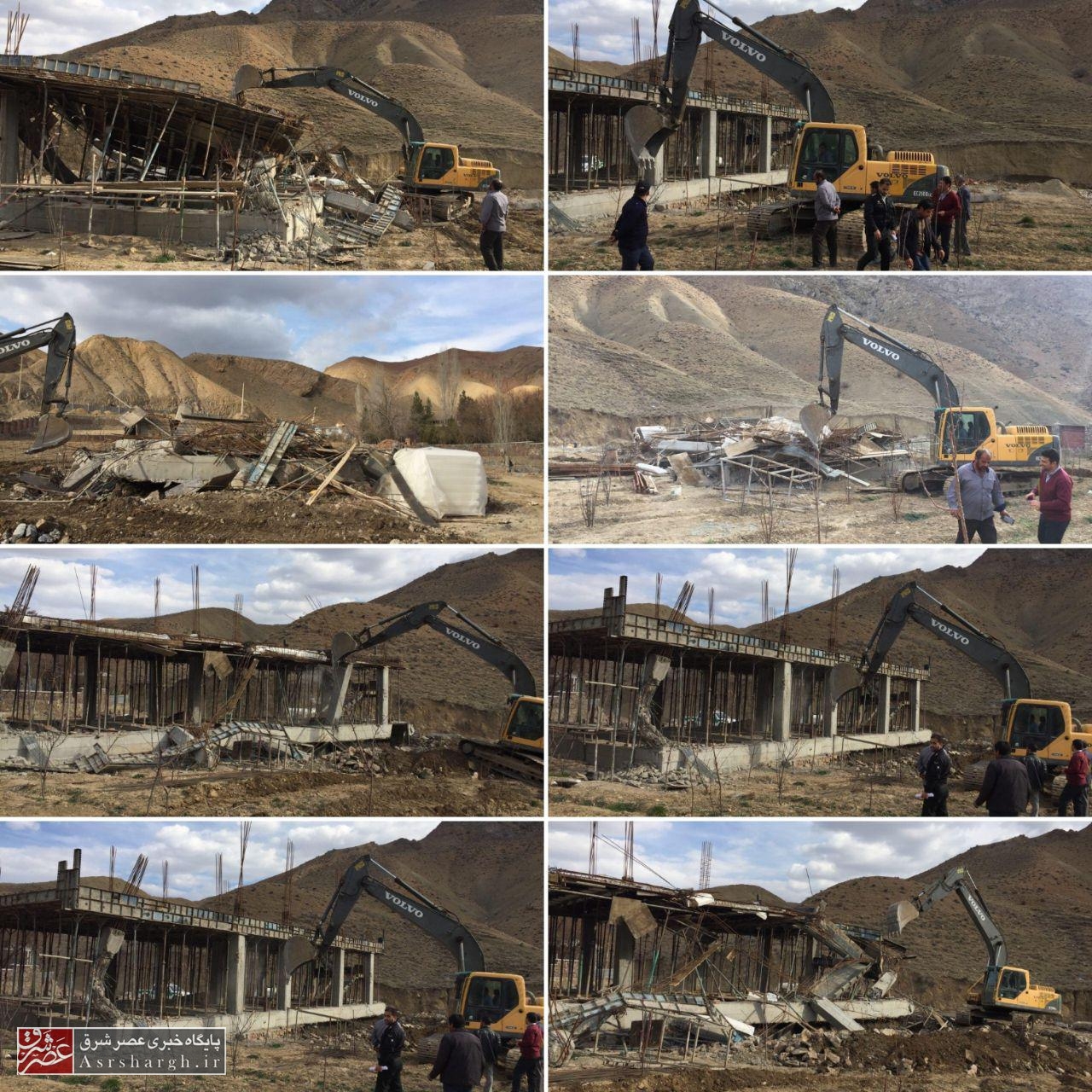 آزادسازی یک‌هزار مترمربع از بستر رودخانه تار در روستای زره‌در دماوند