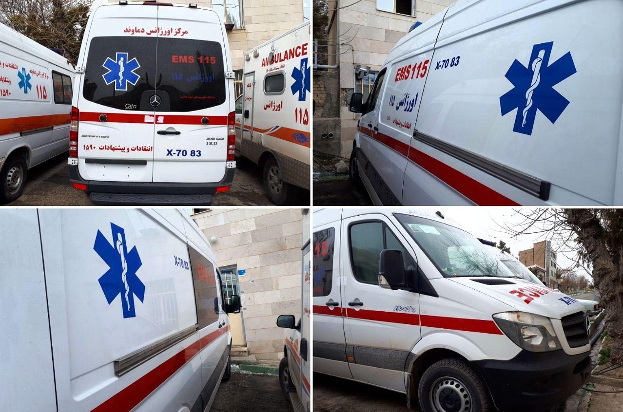 ۲ دستگاه آمبولانس جدید به پایگاه‌های اورژانس کیلان و رودهن اختصاص یافت