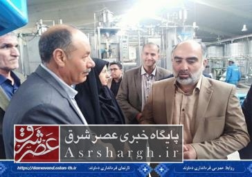 شعار «رونق تولید» در دماوند تحقق خواهد یافت