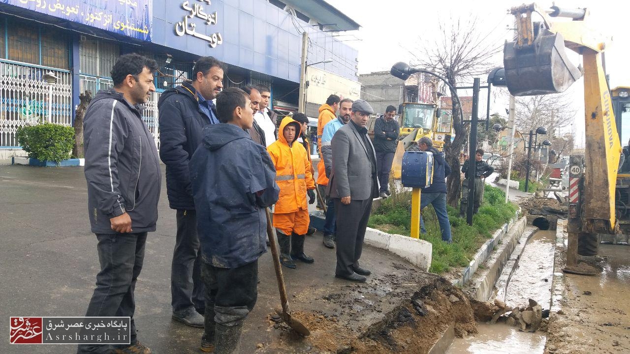 جمعآوری ۱۰ پل عابر پیاده برای رفع آبگرفتگی در دماوند+ تصاویر