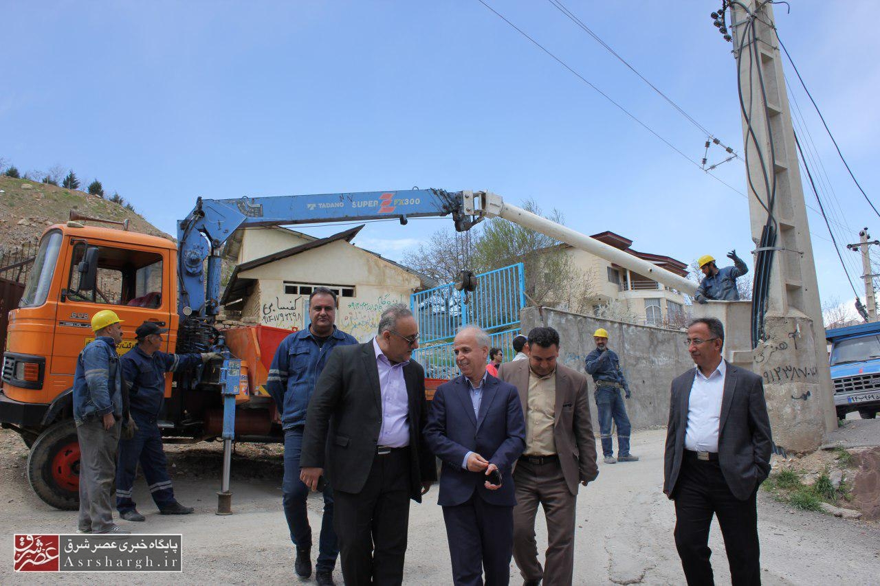 آغاز طرح جهادی بهسازی شبکه برق در دماوند