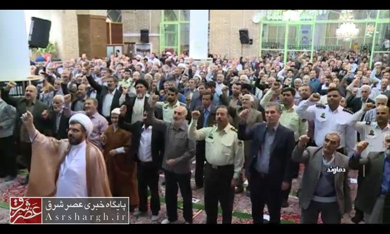 فیلم| حمایت دماوندی‌ها از بیانیه امنیت ملی درباره برجام