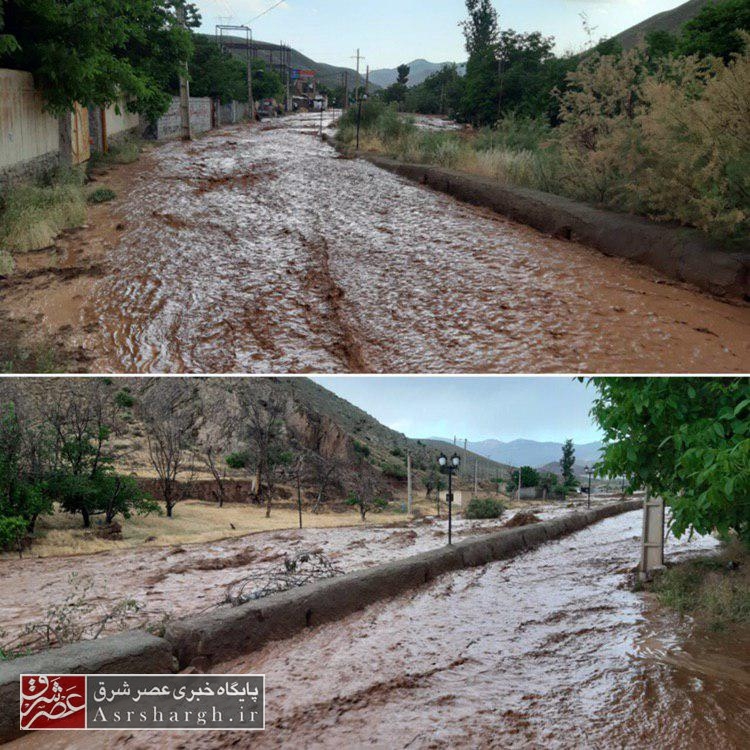 خسارت ۱۰ میلیاردی سیل به روستای «مغانک» دماوند/ تخزیب ۲۸ مورد دیوار مسکونی و باغی