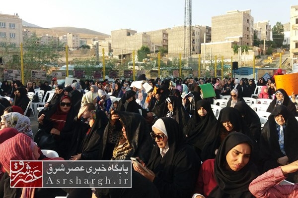 برگزاری اجتماع بزرگ مردمی عفاف و حجاب در دماوند/ دماوند میزبان بانوی مسلمان شده فرانسوی+ تصاویر