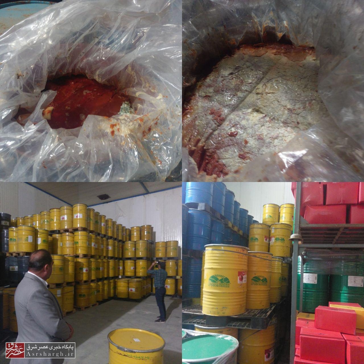 کشف بیش از ۱۰۰ تن رب گوجه فاسد در دماوند