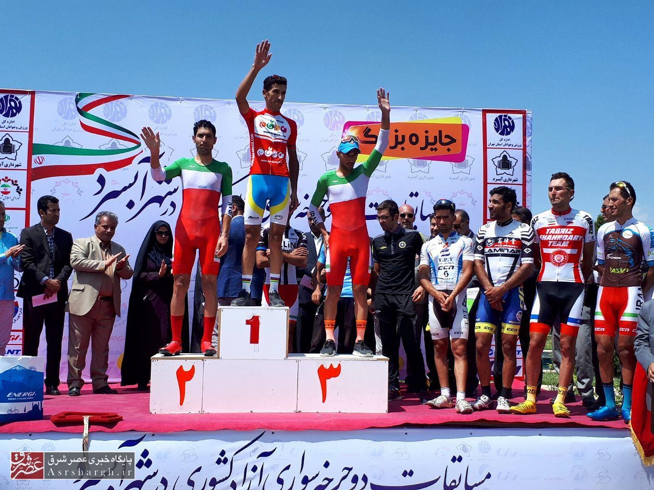 برگزاری مسابقات دوچرخه‌سواری آزاد کشوری در آبسرد+ تصاویر