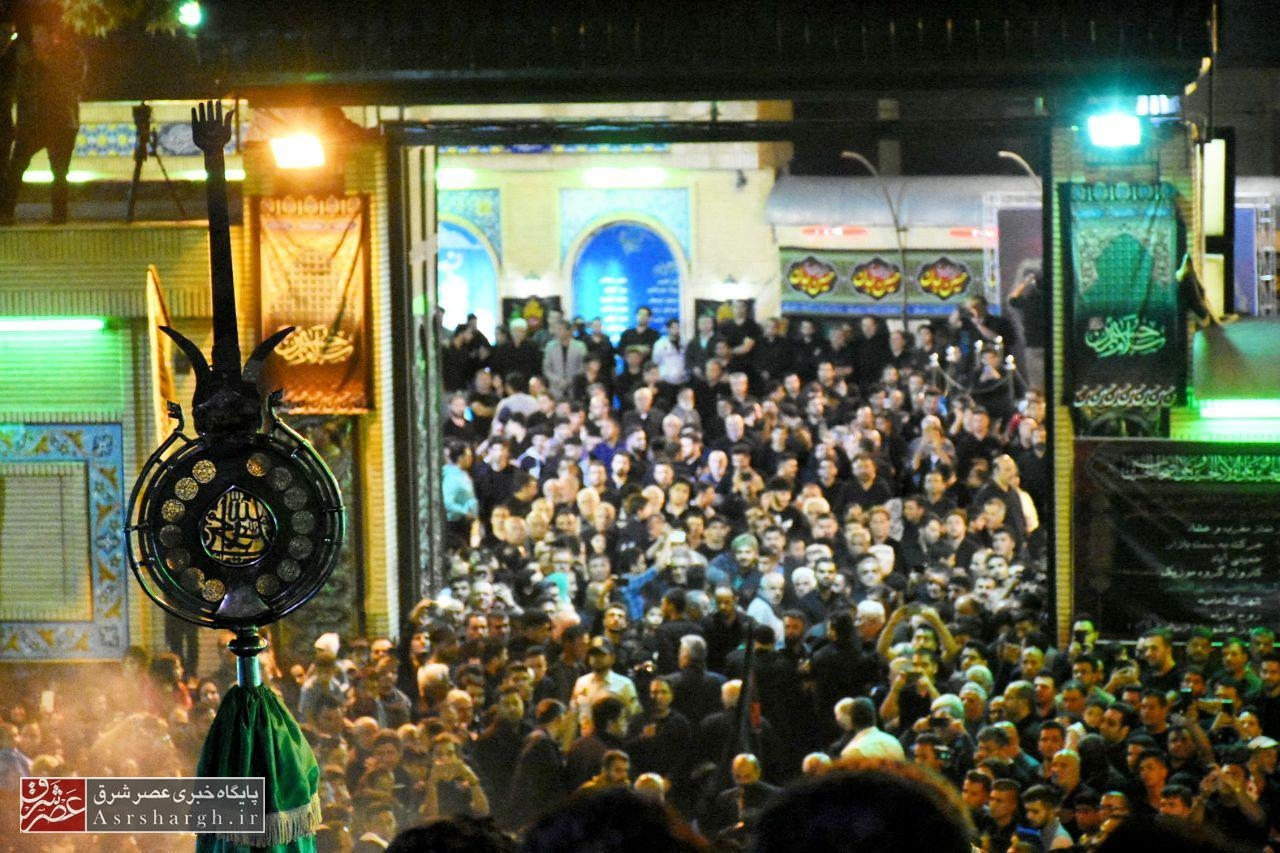 دماوند؛ غرق در ماتم و عزای حسین (ع)+ تصاویر