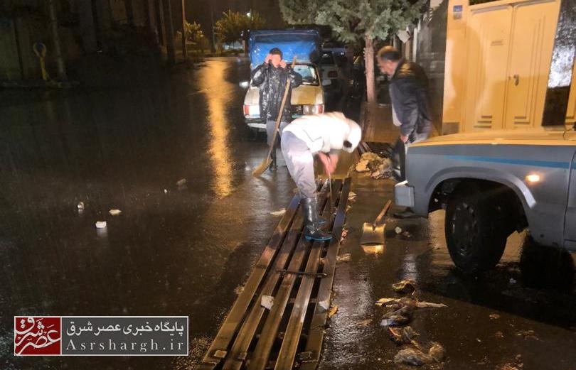اجرای عملیات رفع آبگرفتگی معابر در شهر دماوند/ فرصت ۴۸ ساعته جهت اصلاح پلهای غیراصولی