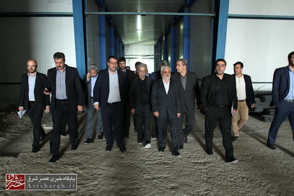 بازدید وزیر صمت از سردخانه در دست احداث شکوه سبز دماوند+ تصاویر