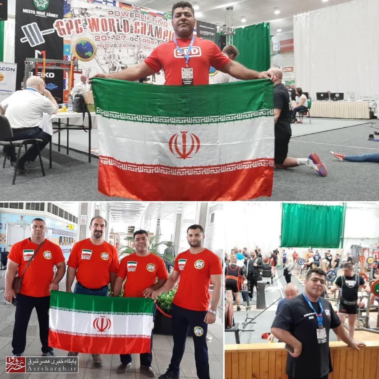 سکوی نخست مسابقات پاورلیفتینگ جهان در اختیار «مجید بزرگی» / کسب افتخار دیگر برای ورزشکار دماوندی