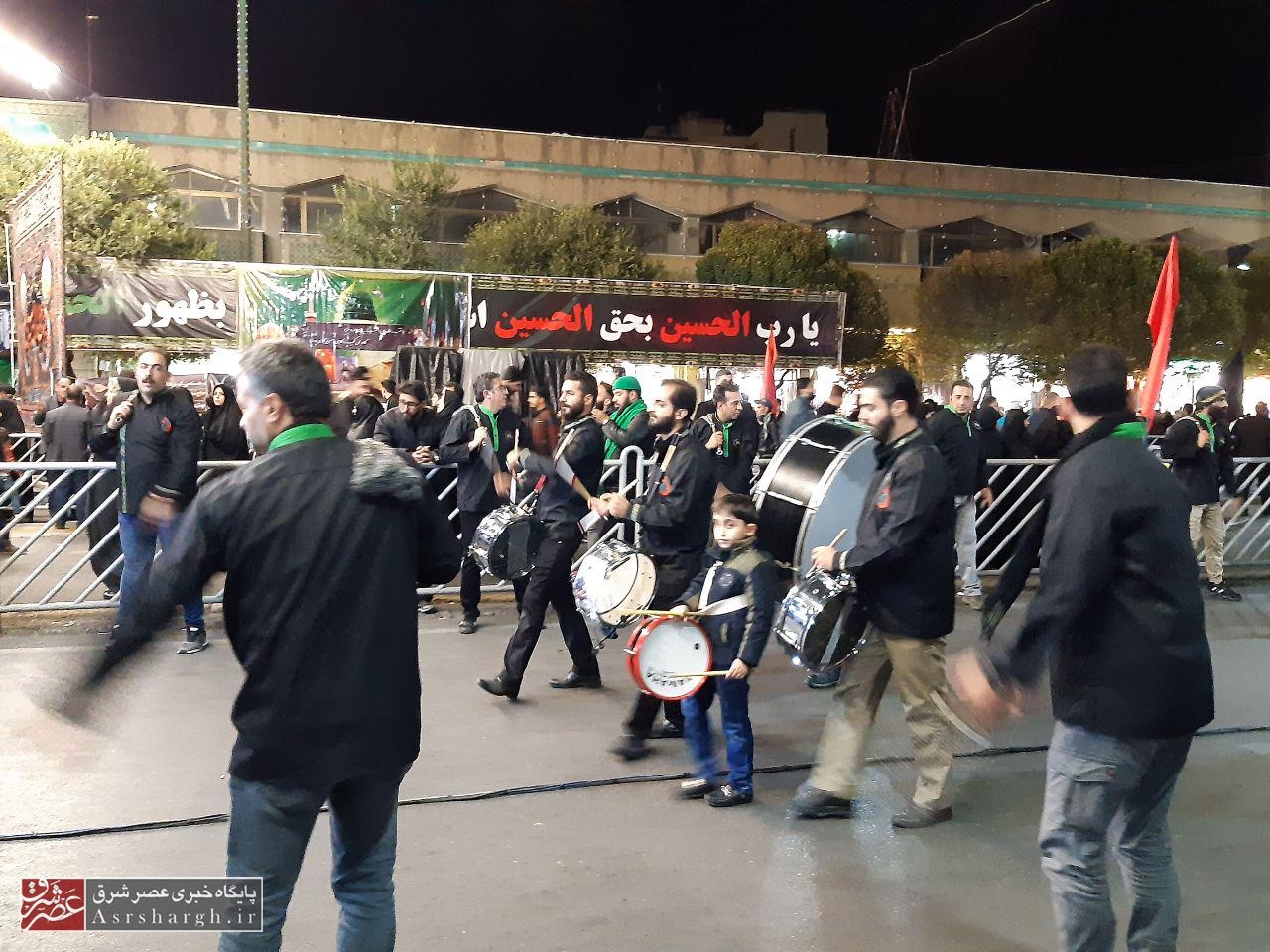 عزاداری هیأتهای مذهبی شهرستان دماوند در مشهد مقدس+ تصاویر