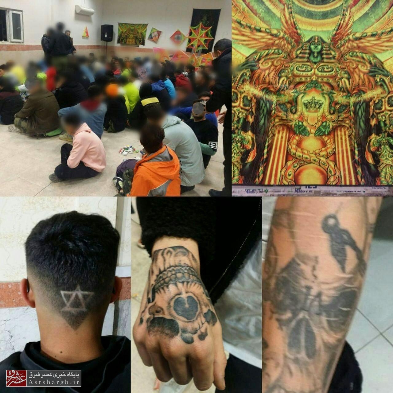 بازداشت شیطان پرستان در دماوند/ ۱۳۵ دختر و پسر در پارتی شبانه دستگیر شدند