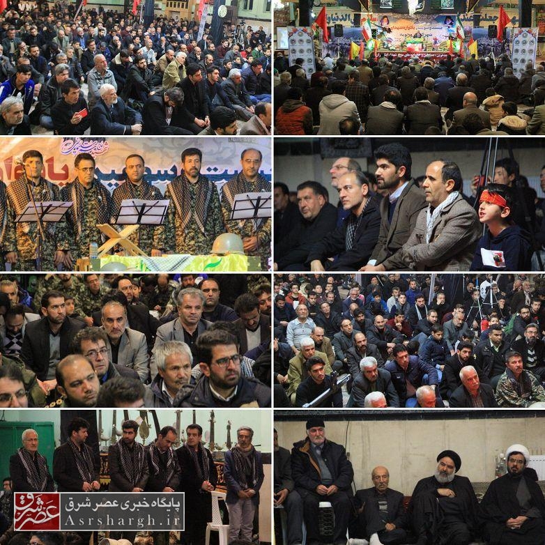 بیست و سومین یادواره شهدای شهر کیلان/ یادبود سردار دلها در کیلان+ تصاویر