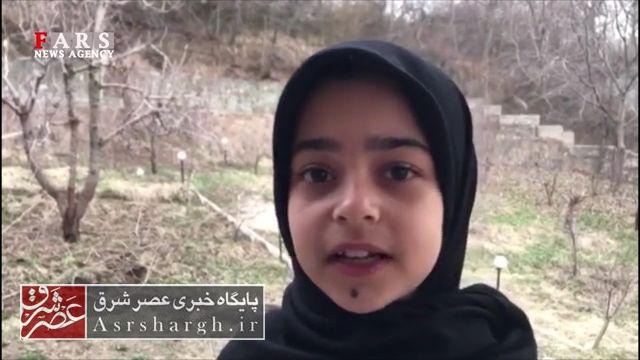 فیلم| درخواست کودکانه یک دختر دماوندی داغدار از کرونا