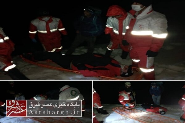 نجات ۲ کوهنورد در منطقه دریاچه تار دماوند