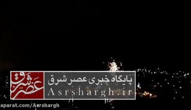 ۲۲ نقطه از آسمان شهر دماوند نورباران شد+ فیلم