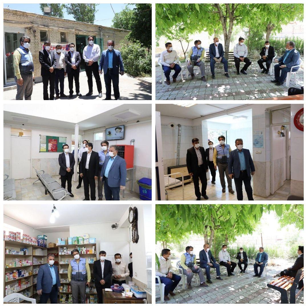 پیگیری رفع مشکلات مرکز خدمات جامع سلامت شهر آبسرد