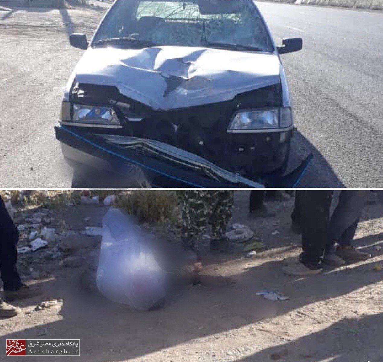 فوت عابر پیاده در تصادف خودروی سواری در محور فیروزکوه – دماوند