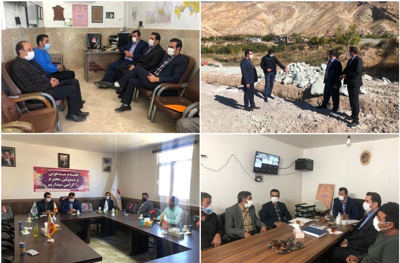 بررسی پروژه‌های در حال اجرای ۵ روستای بخش مرکزی دماوند/ تاکید بر جلوگیری از ساخت و سازهای غیرمجاز